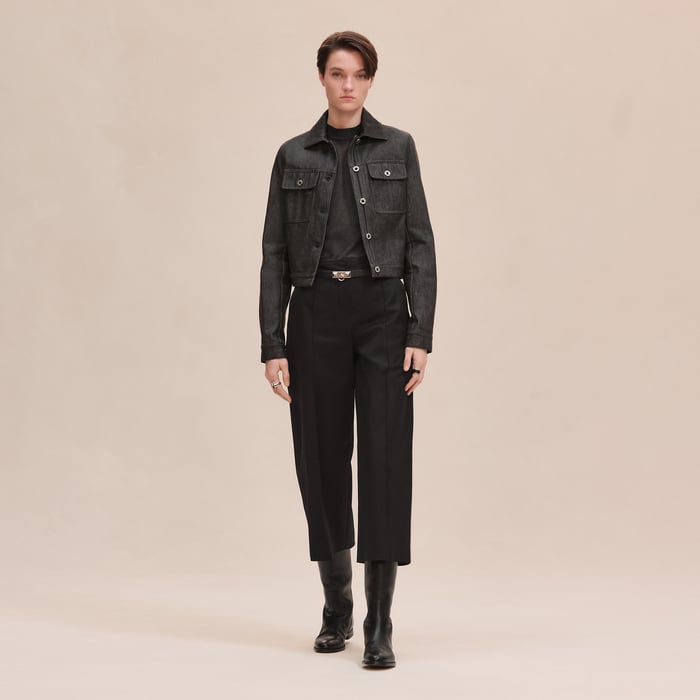 Noir Cropped Pants