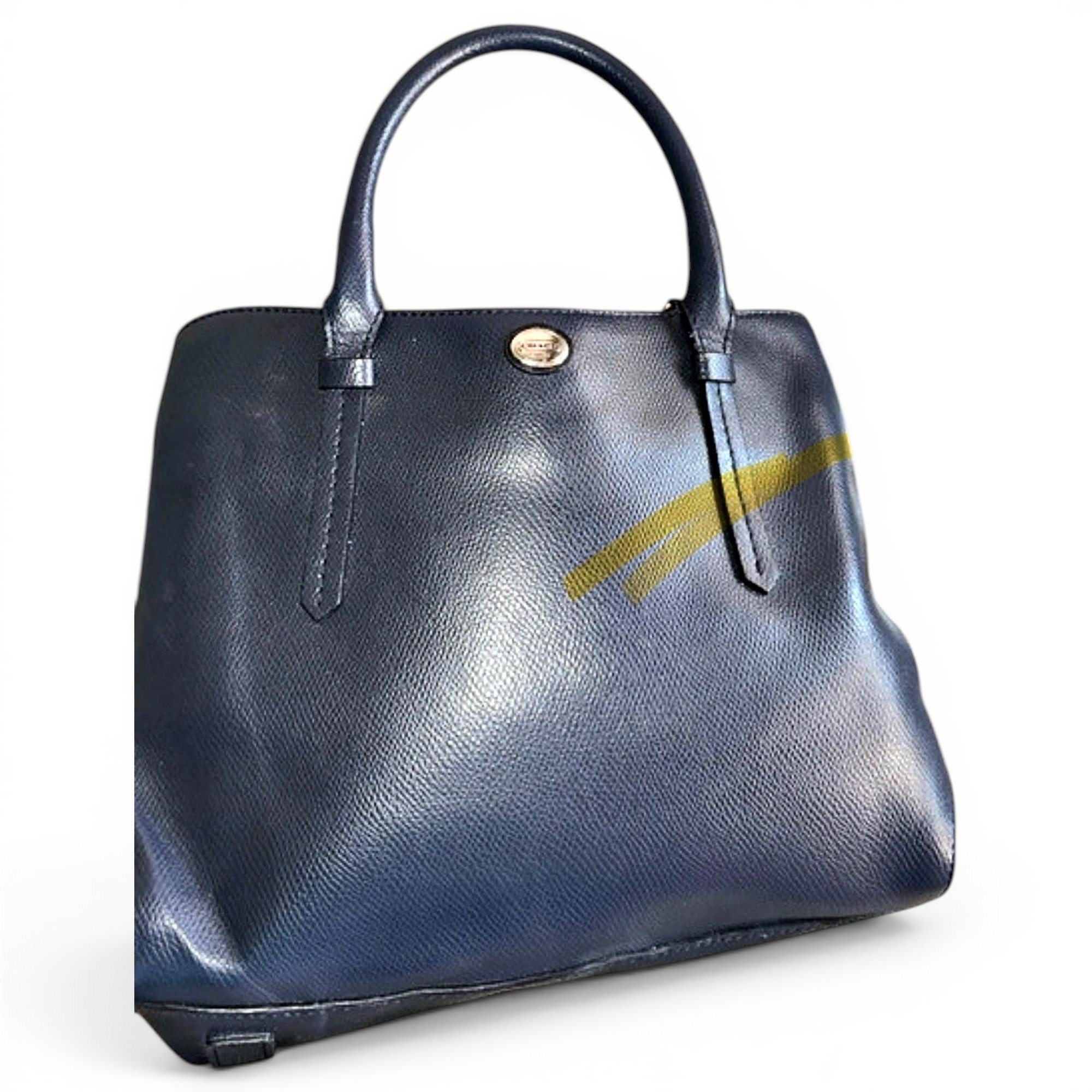Leather satchel