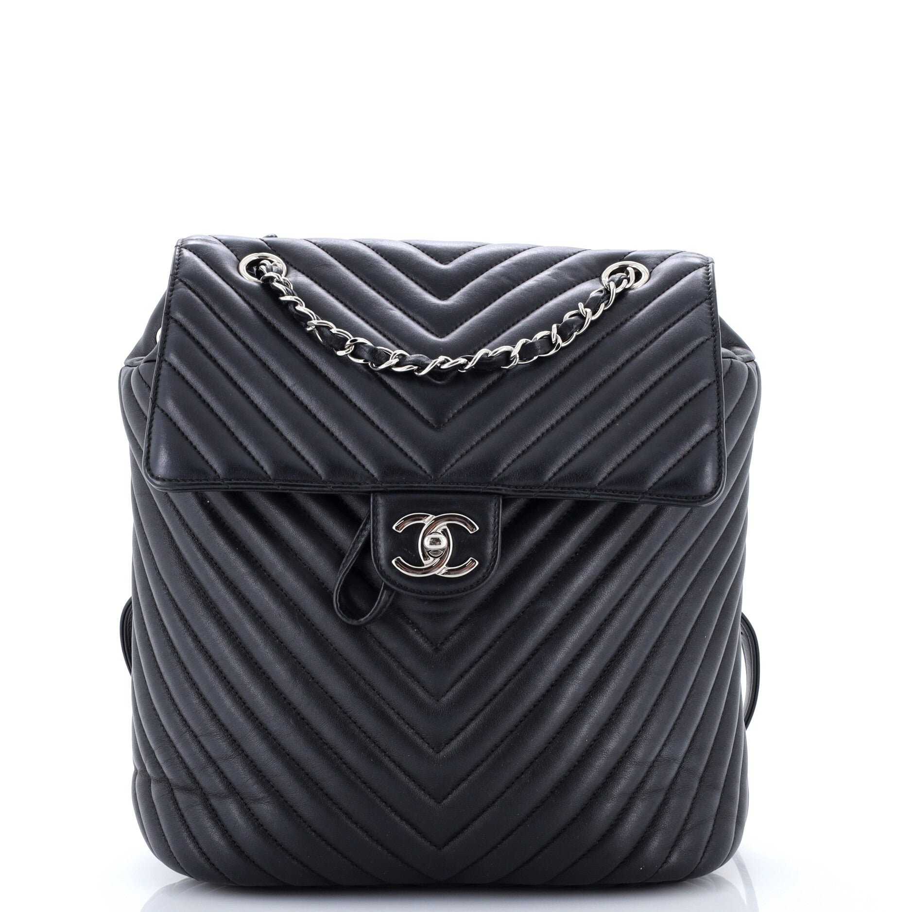 Urban Spirit Backpack Chevron Leather Large