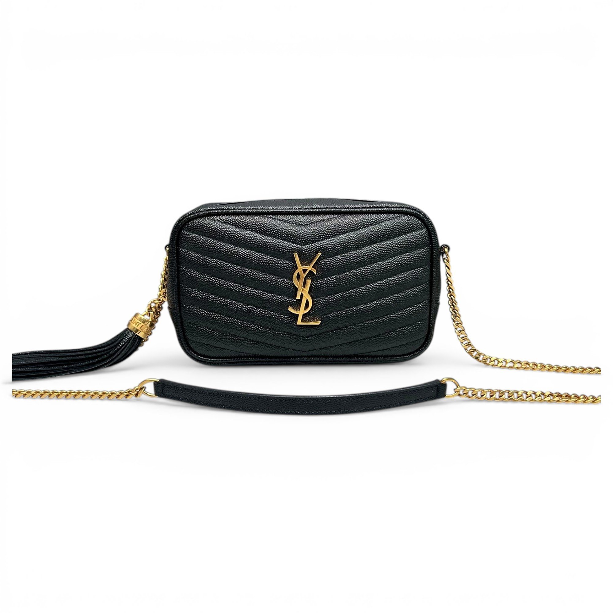 Lou leather crossbody bag