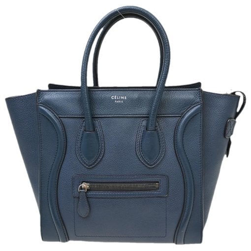 Luggage leather tote