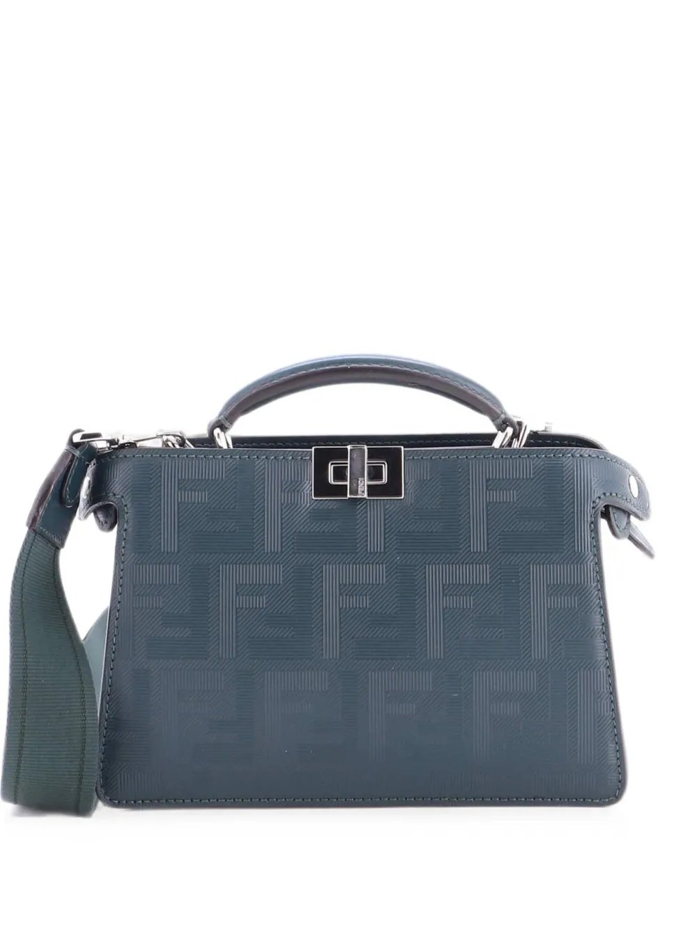 Peekaboo ISeeU XCross Bag Zucca Leather satchel
