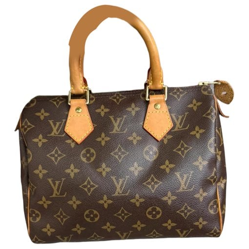 Speedy leather handbag