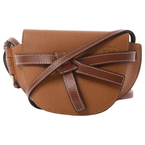Gate leather crossbody bag