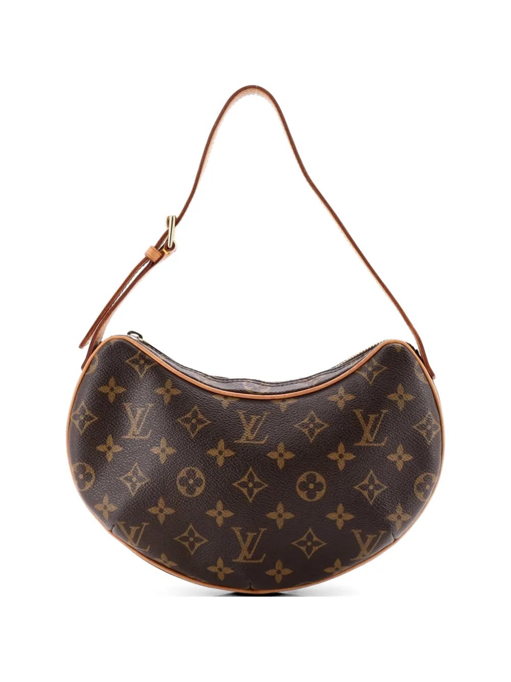 Croissant Handbag Monogram Canvas PM hobo bag