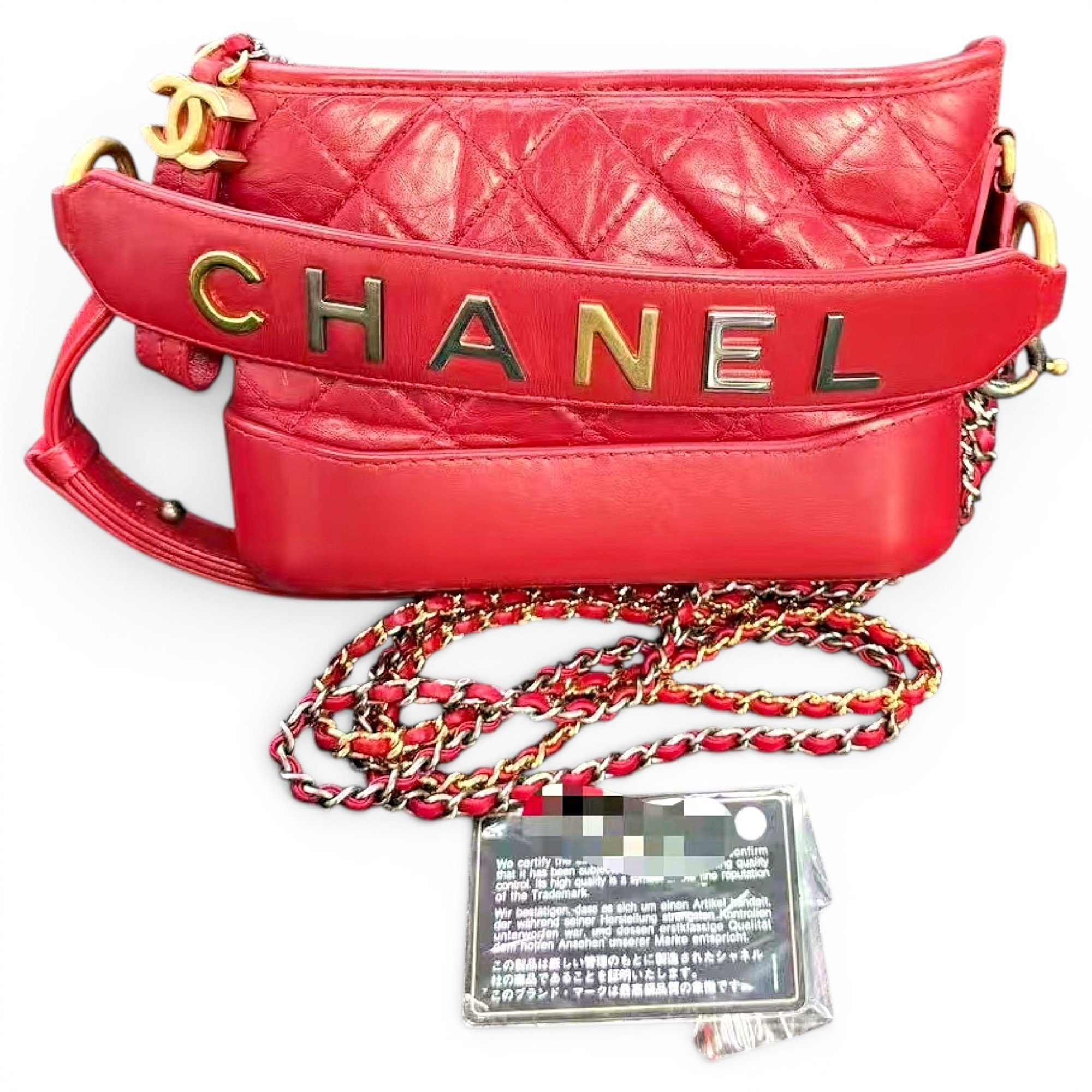 Gabrielle leather handbag