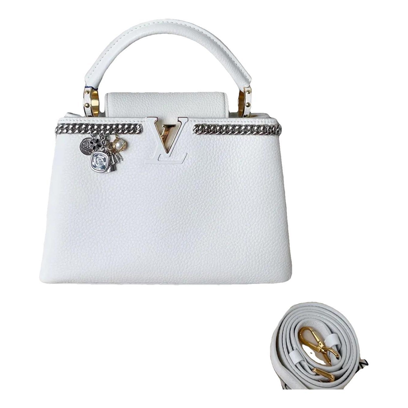 Capucines leather crossbody bag
