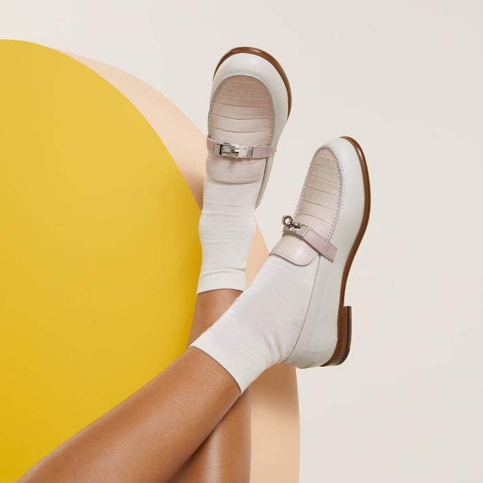 Multicolore Blanc De Paris Destin Loafer