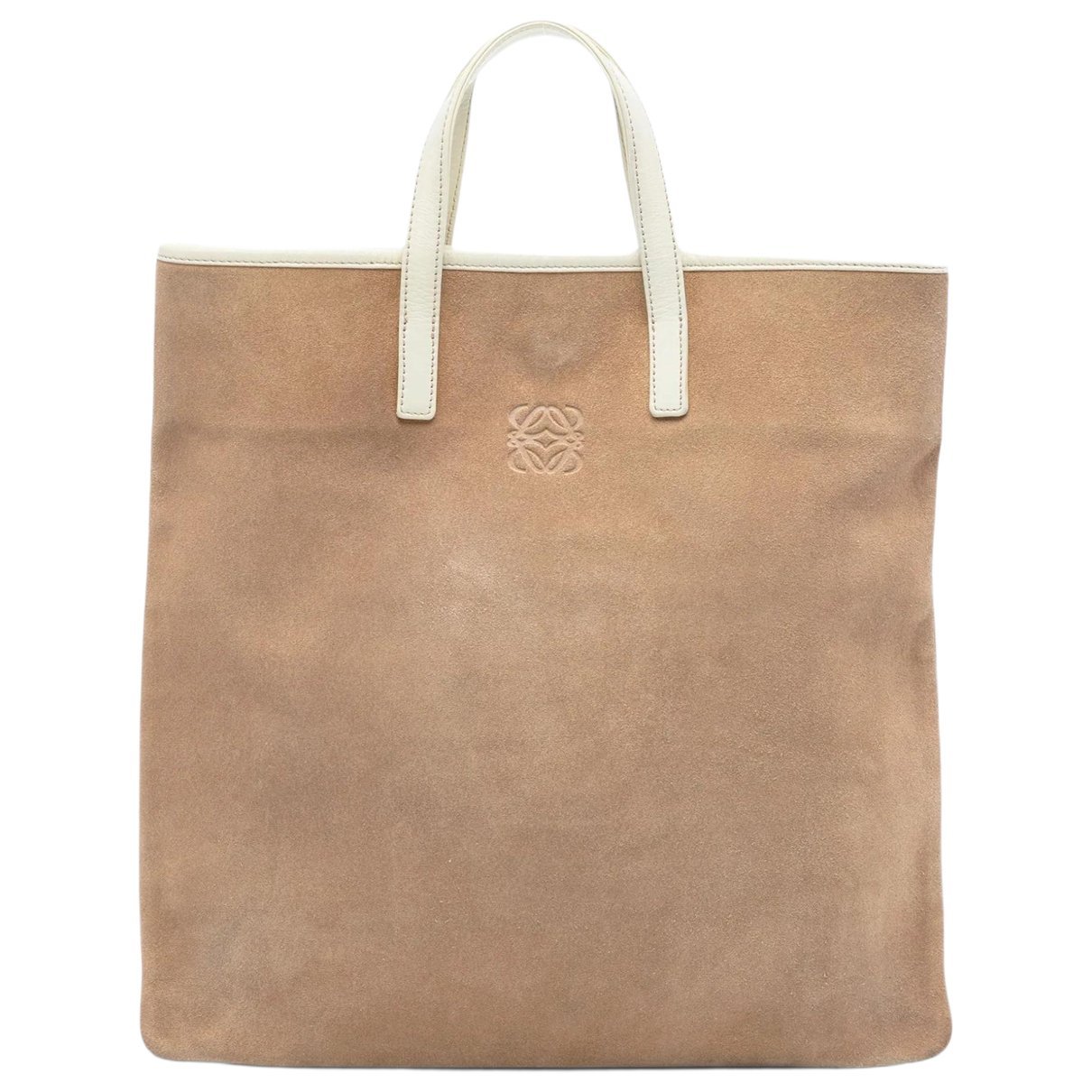 Anagram leather tote