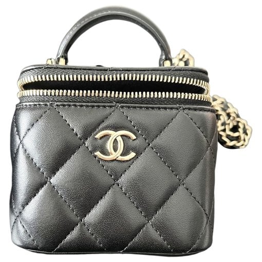 Trendy CC Vanity leather handbag