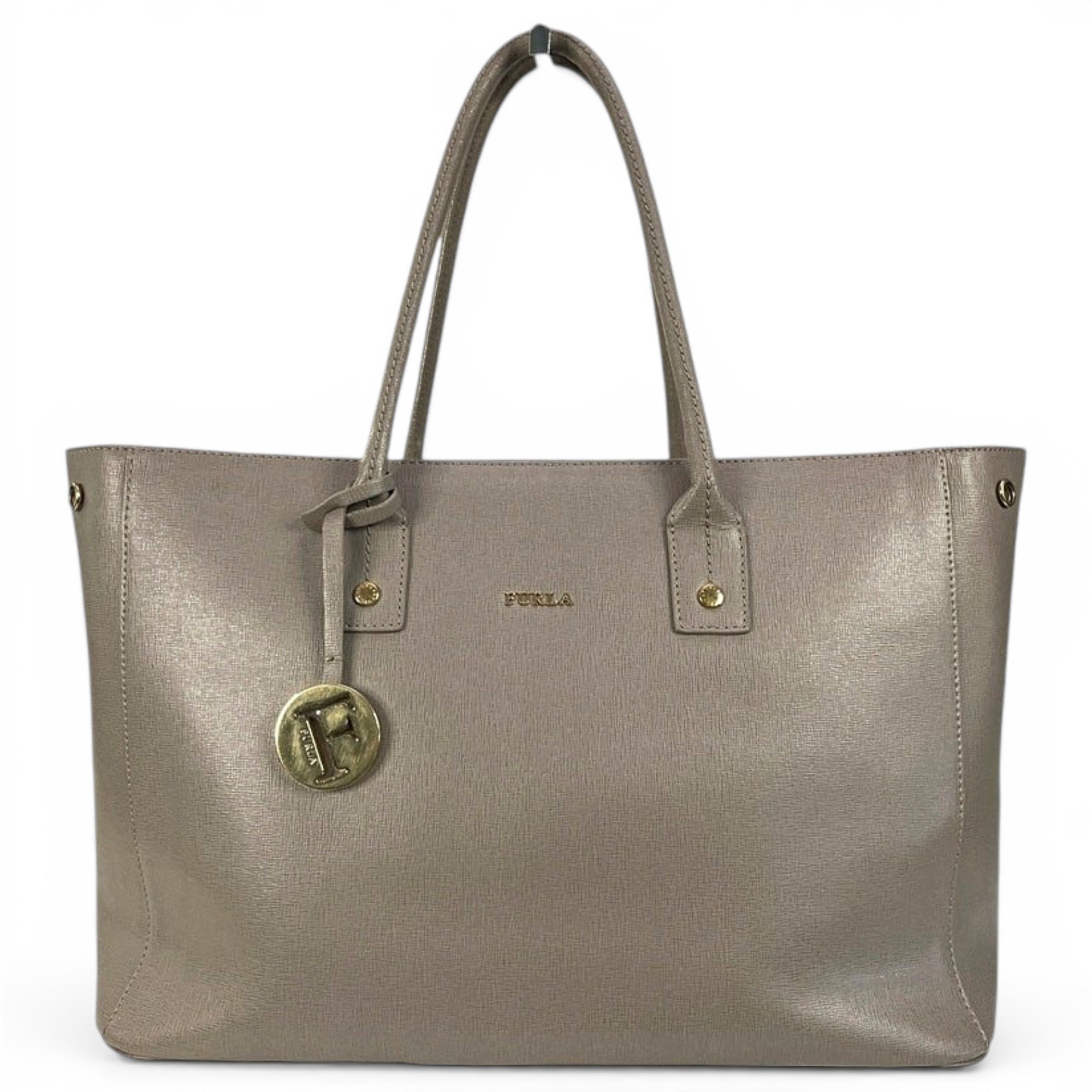Leather tote