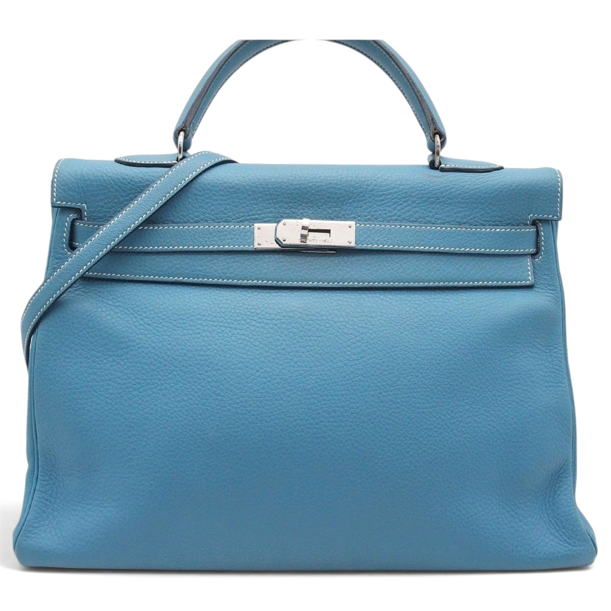 Kelly 35 leather handbag