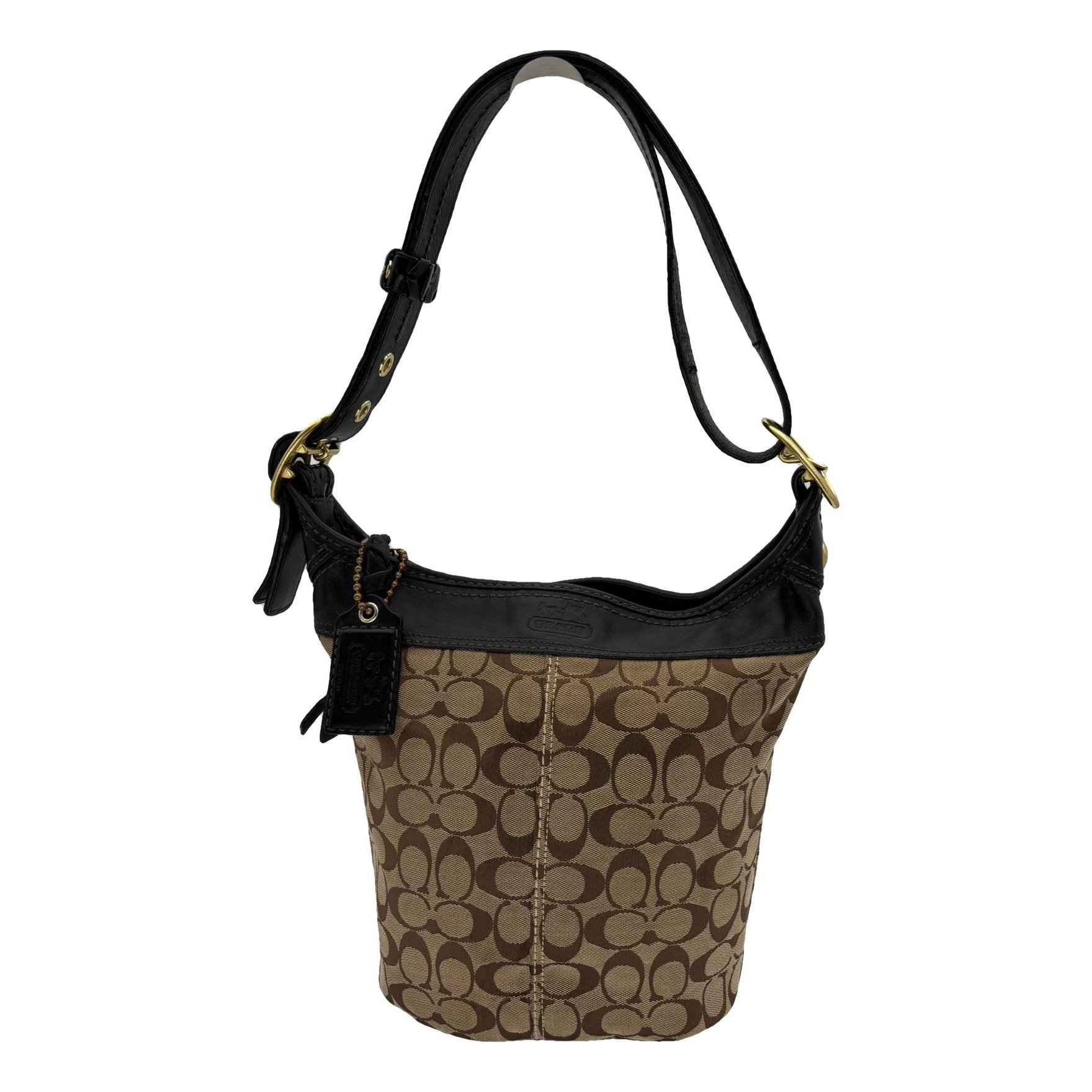 Signature Sufflette leather handbag