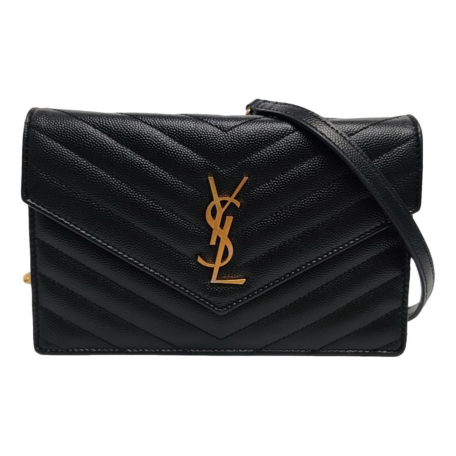 Baby monogramme leather handbag