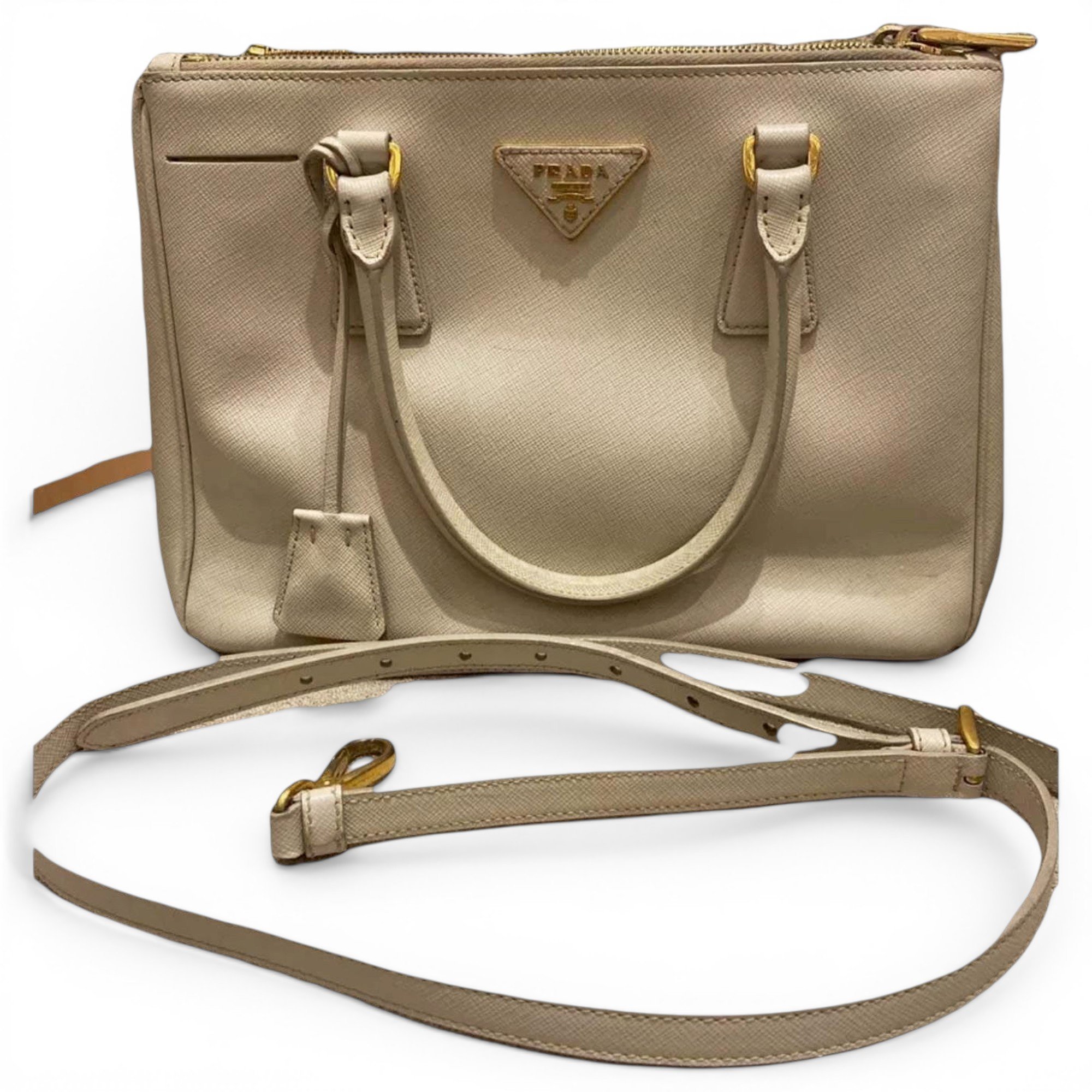 Galleria leather handbag