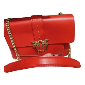 Pinko Love Bag leather clutch bag