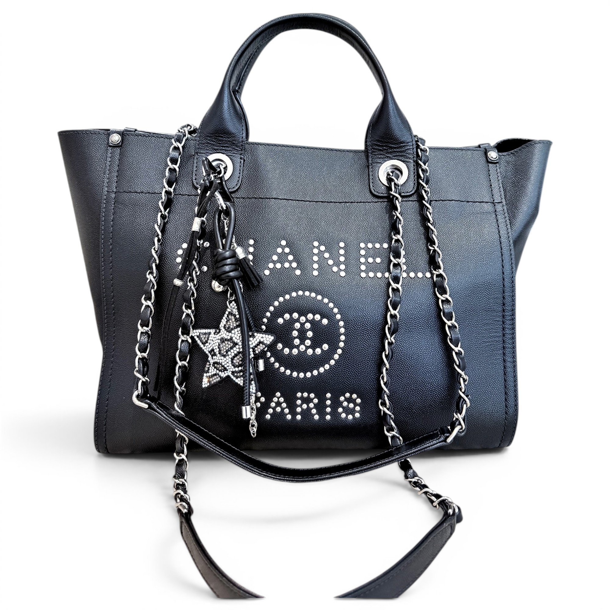 Deauville leather tote