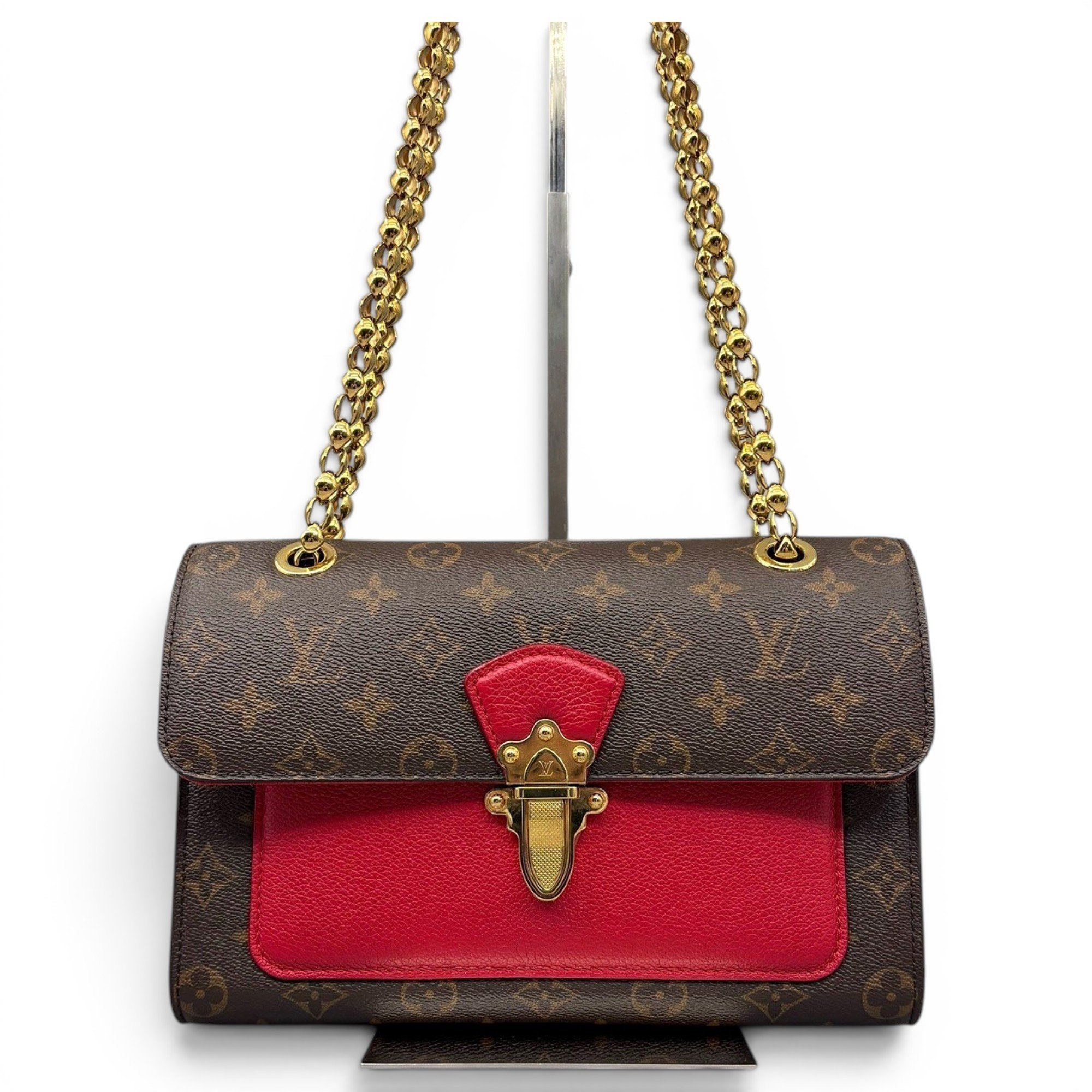 Victoire leather handbag