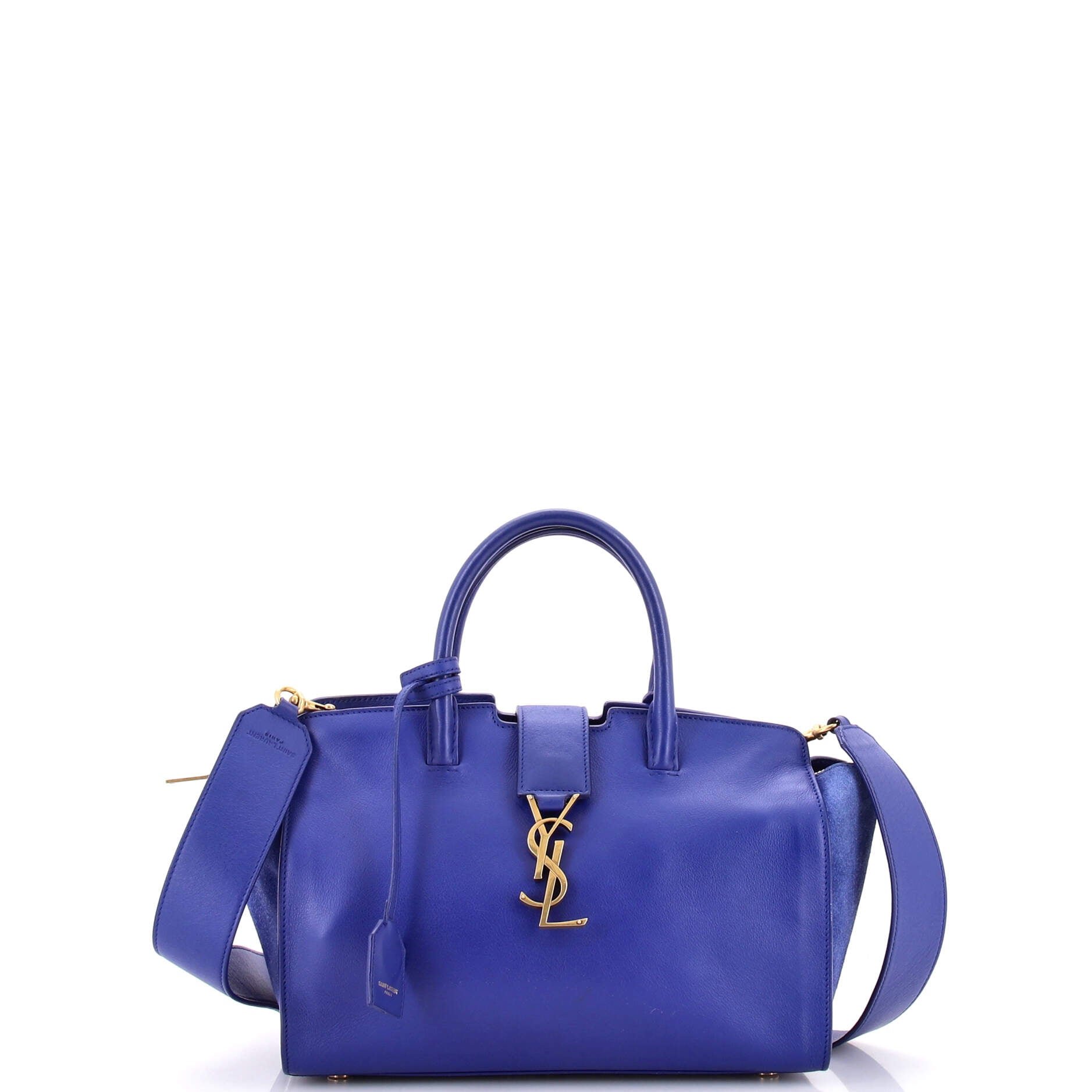 Monogram Cabas Downtown Leather with Suede Baby