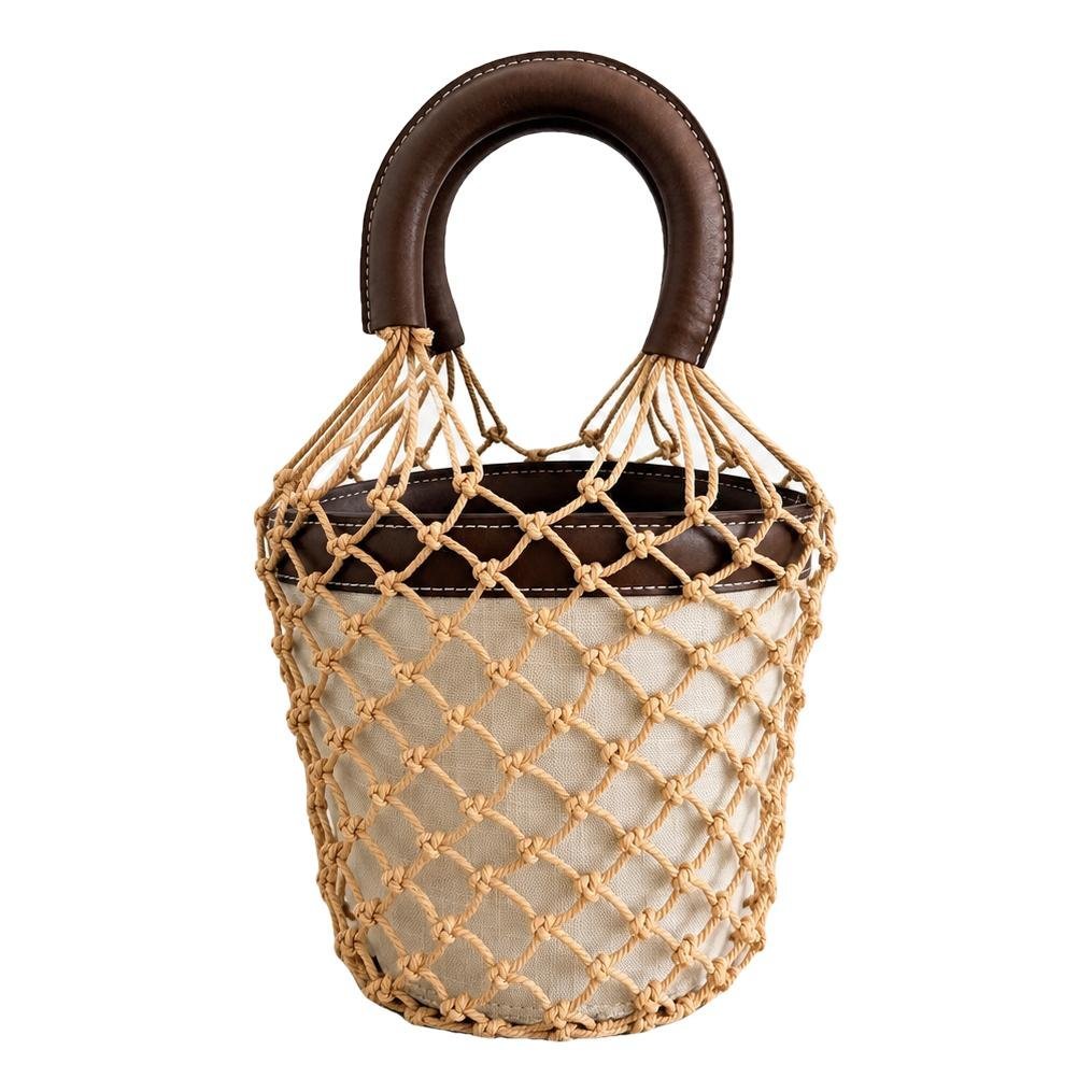Moreau leather handbag