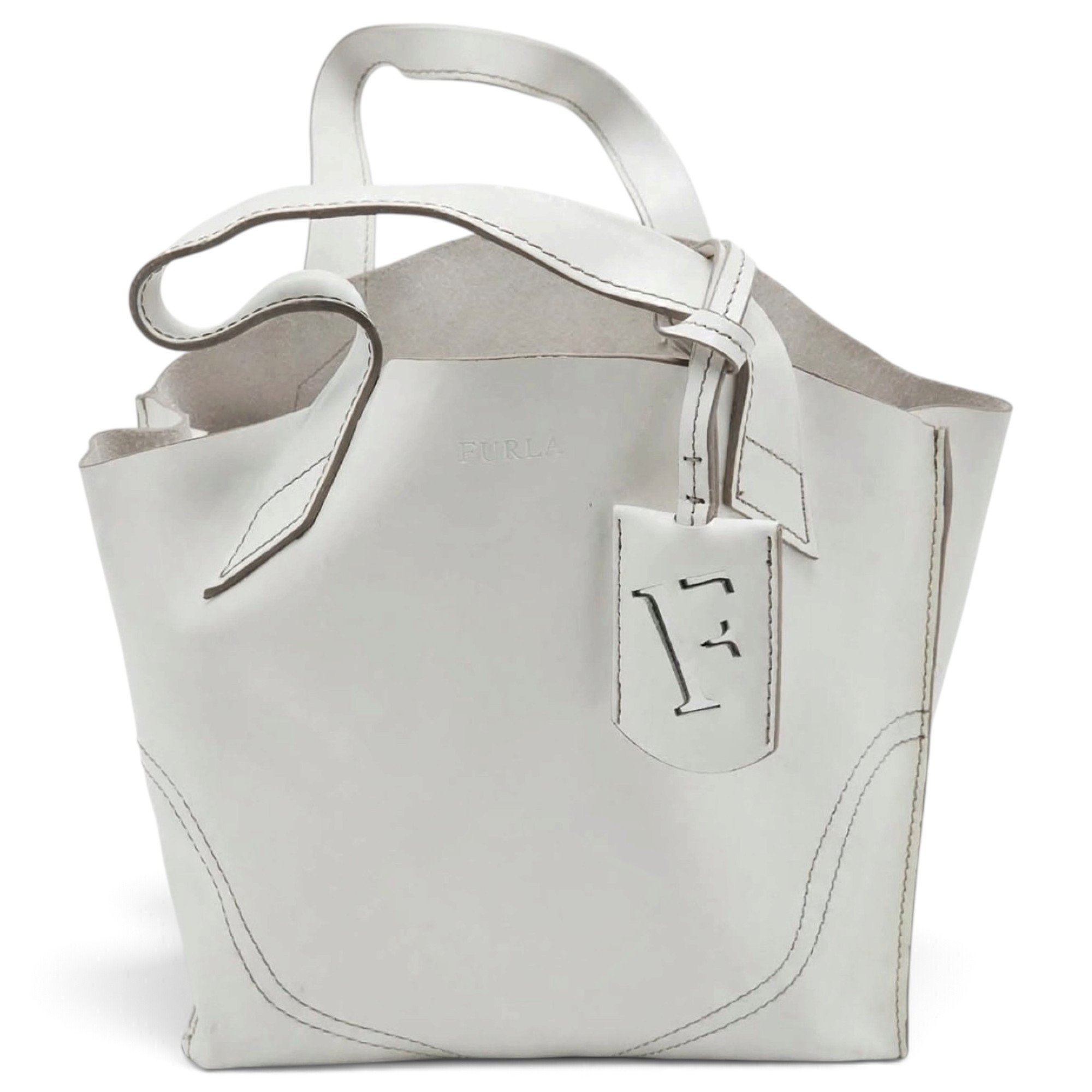 Leather tote
