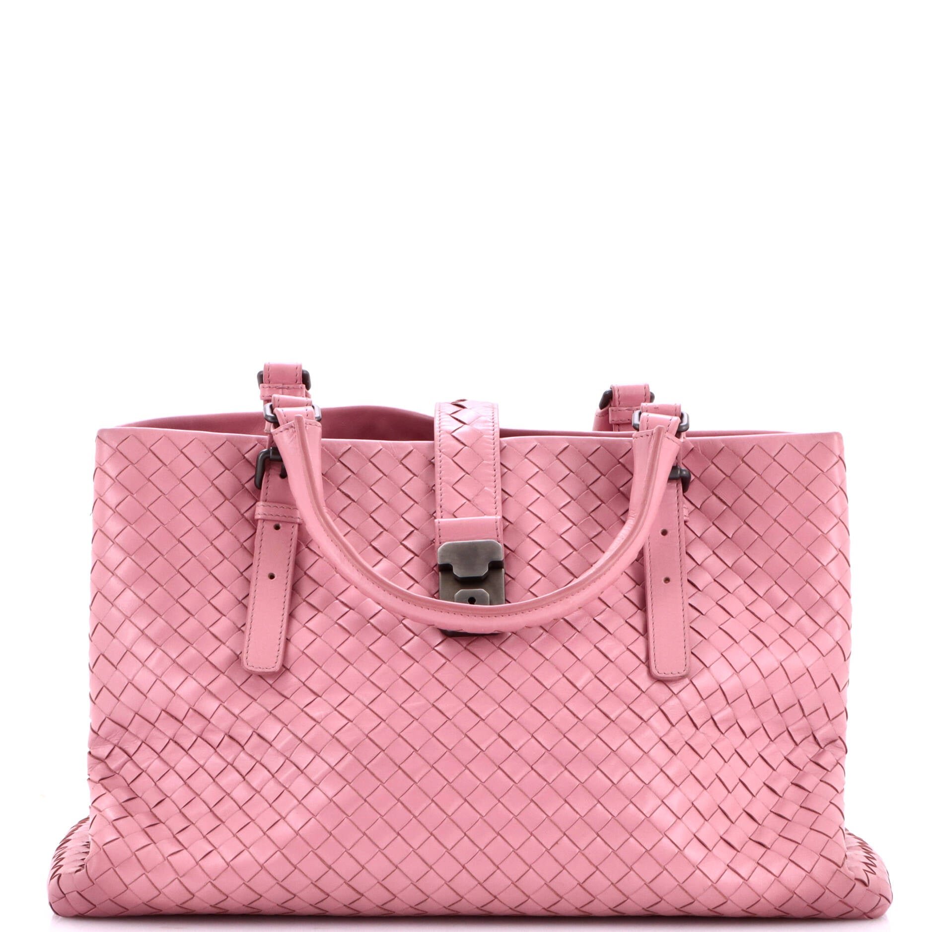 Bottega Veneta Roma Bag Intrecciato Nappa Medium