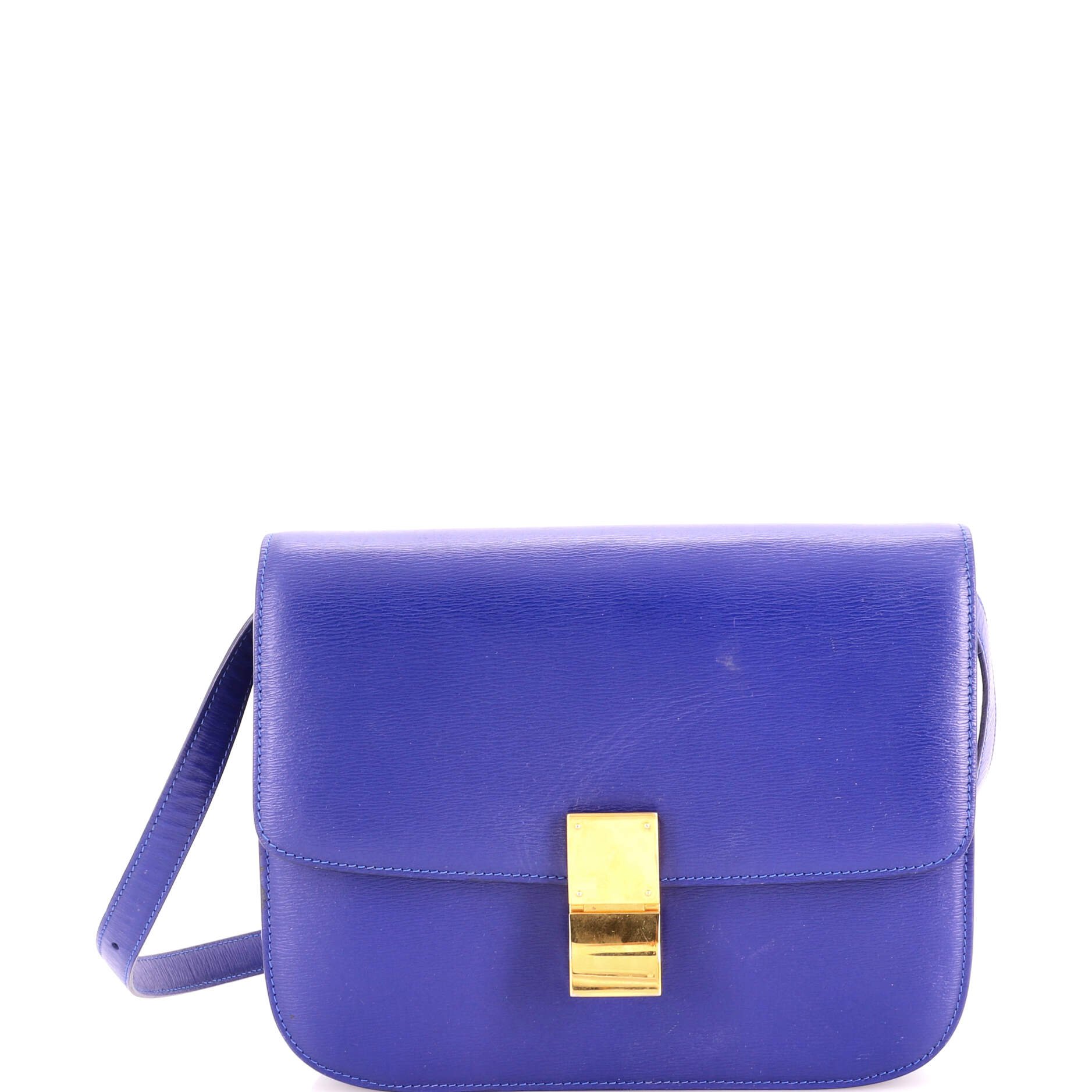 Classic Box Bag Grainy Leather Medium