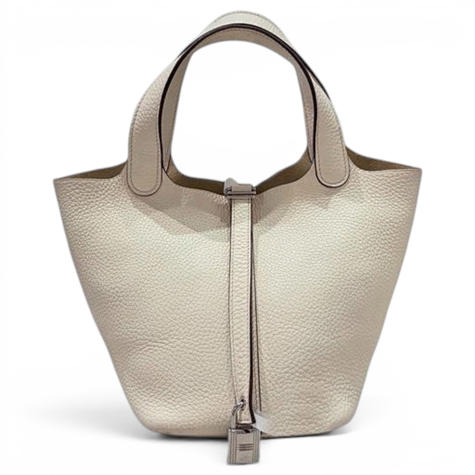 Picotin leather handbag