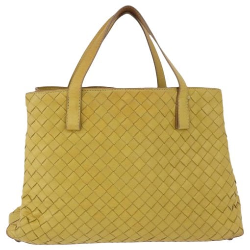 Leather tote