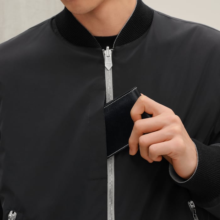 Galet "Casaque" Reversible Rib-trim Jacket