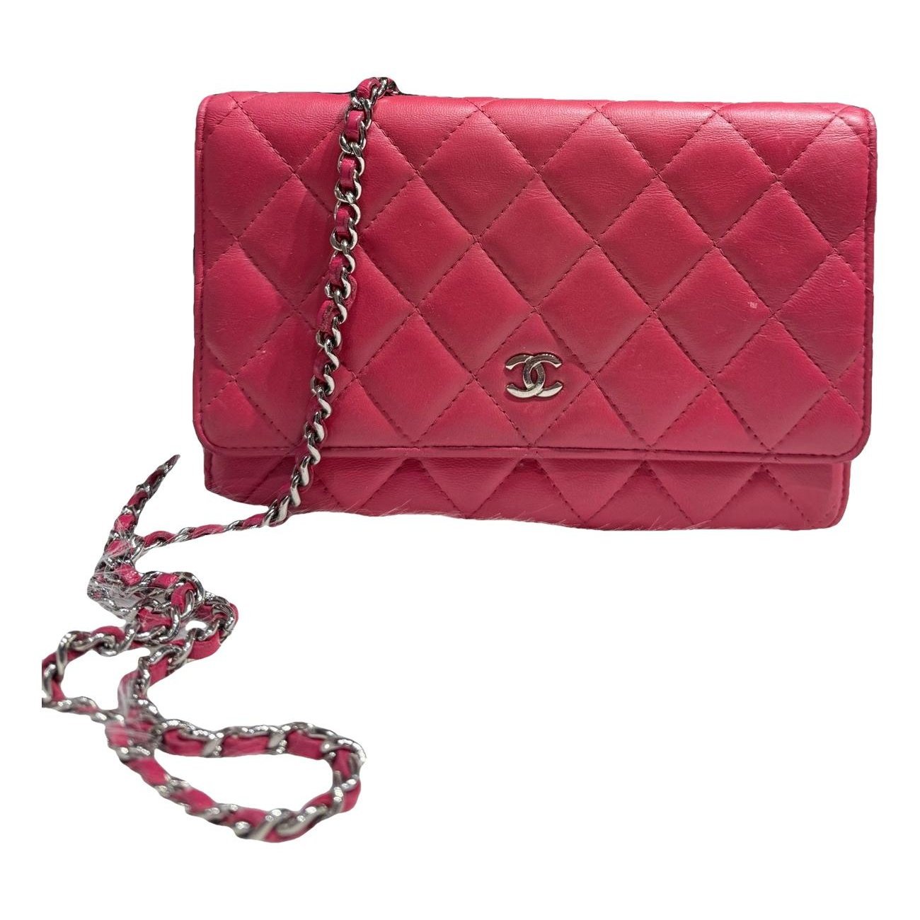 Wallet On Chain Timeless/Classique leather crossbody bag