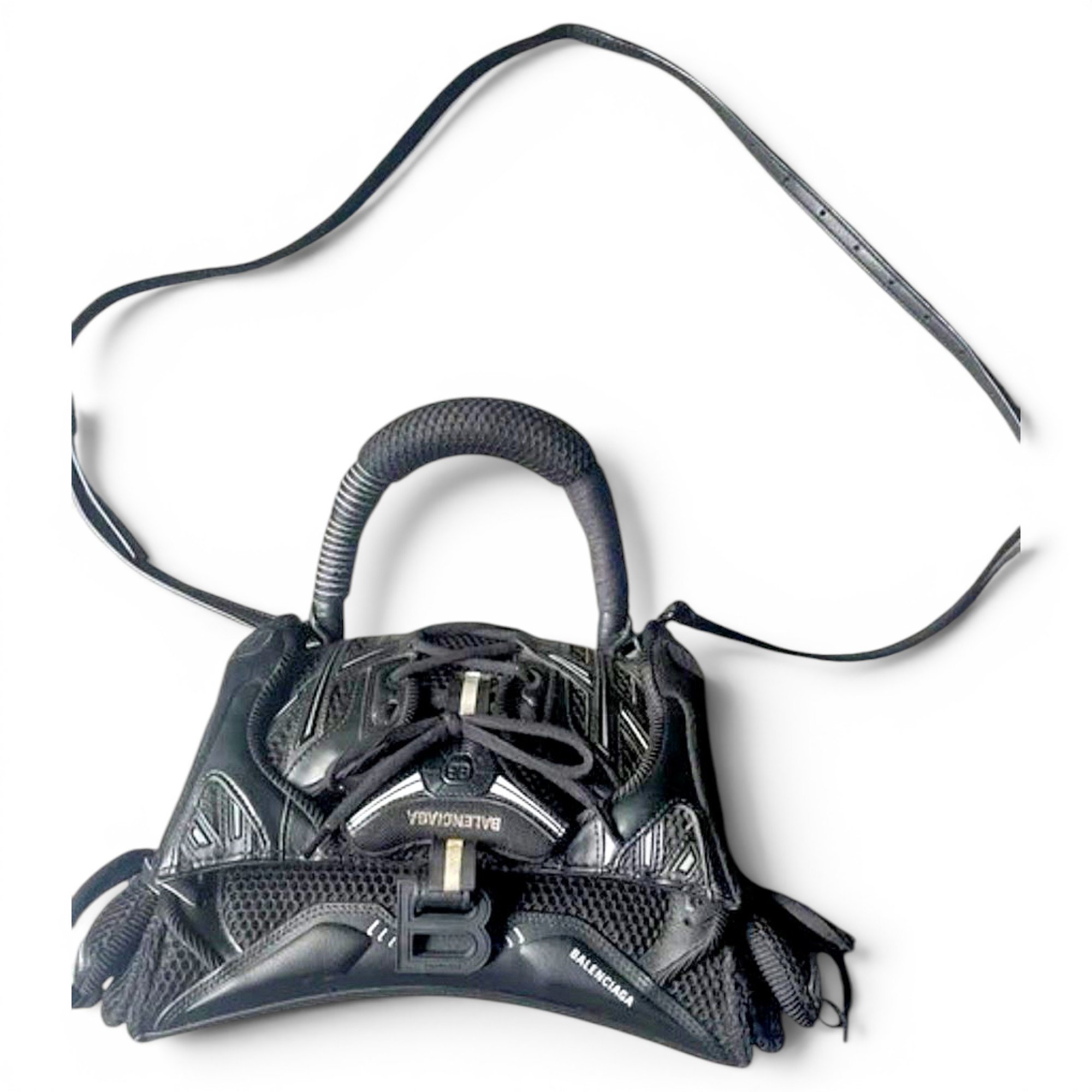 Sneakerhead leather handbag