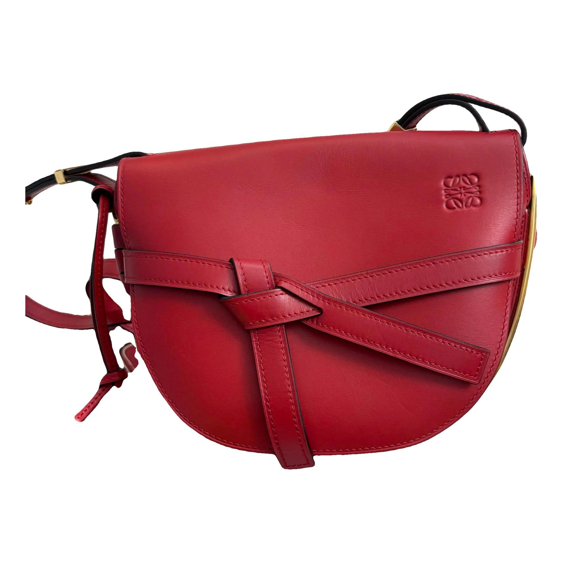Gate leather crossbody bag