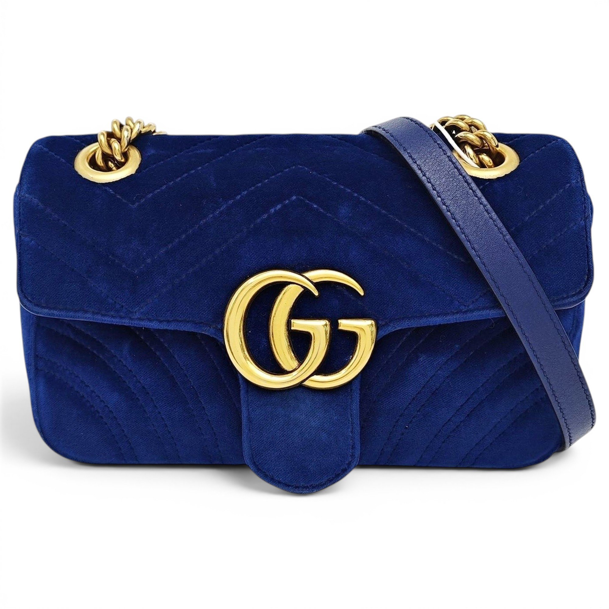 GG Marmont velvet handbag