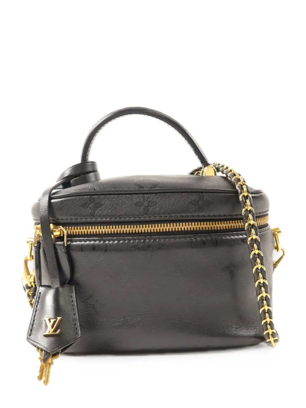 Vanity Case two-way leather tote bag
