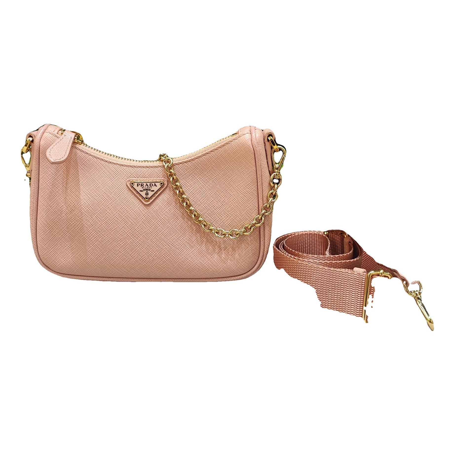 Re-edition patent leather crossbody bag