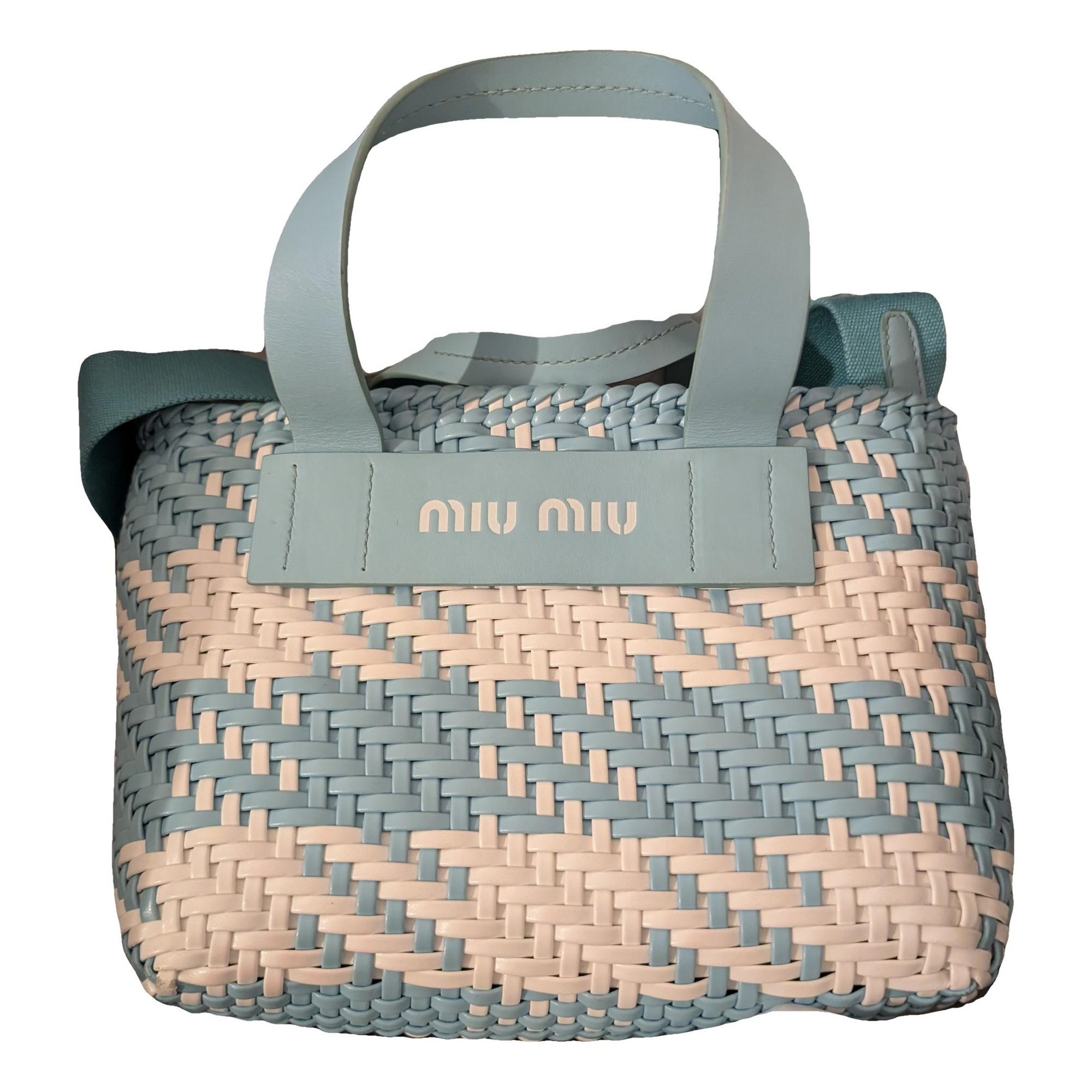 Miu Miu Vegan leather tote