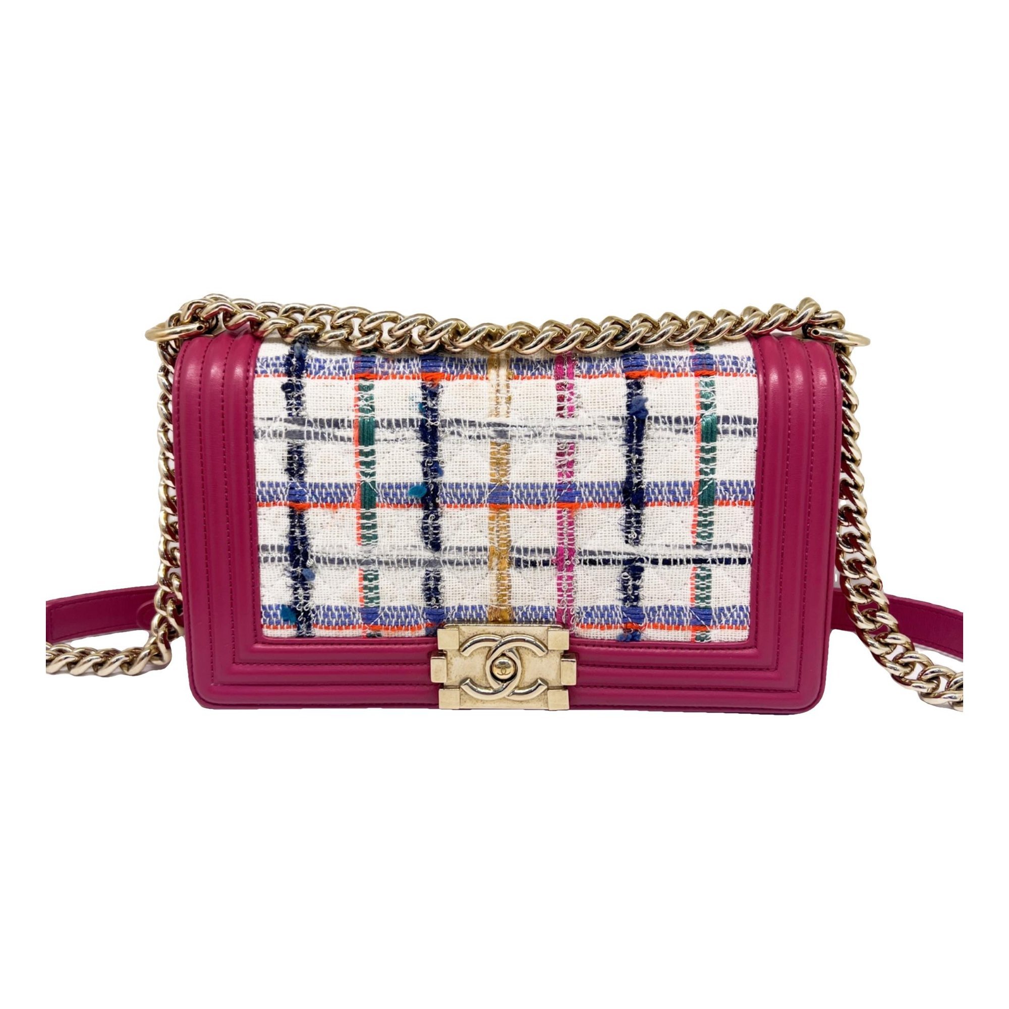 Boy leather crossbody bag