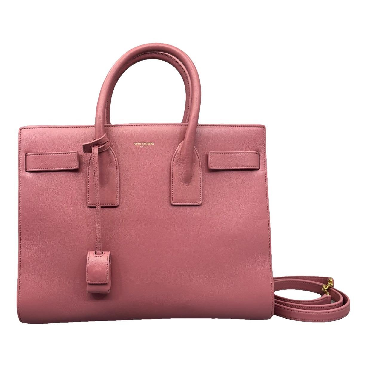 Sac de Jour leather tote