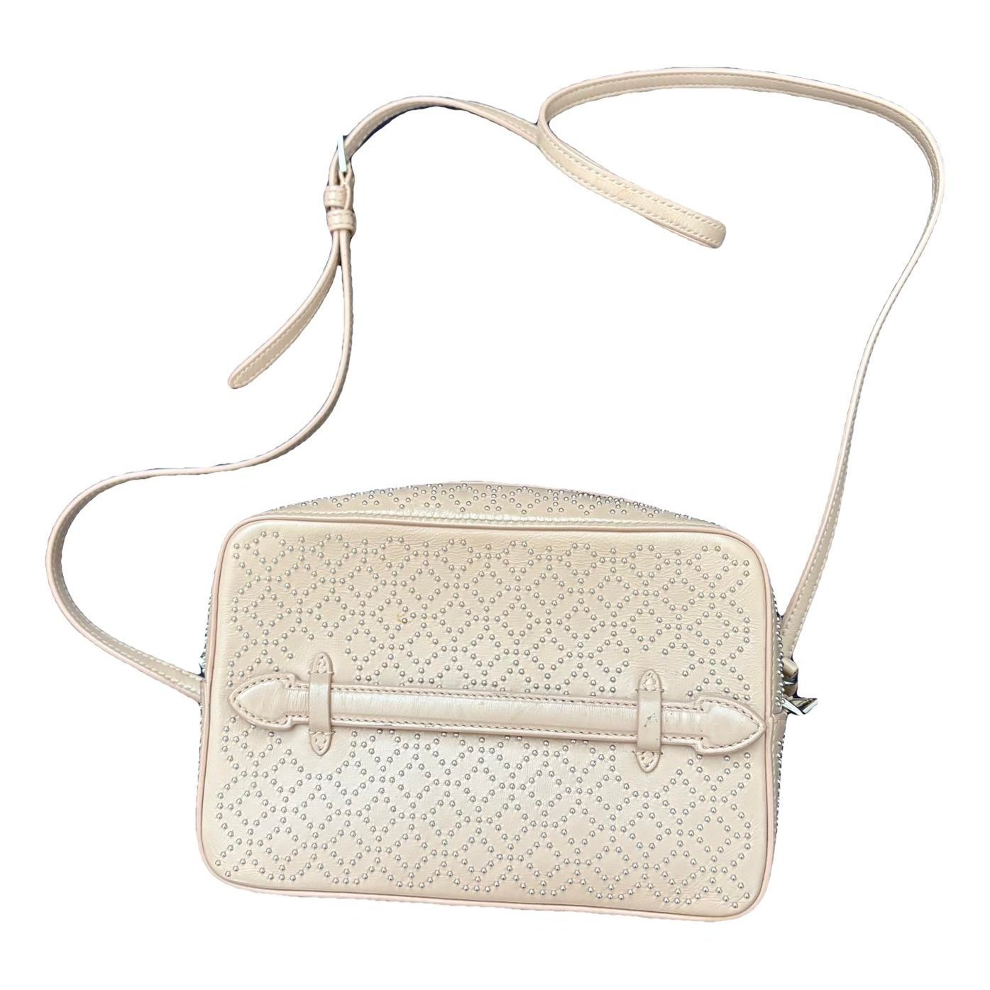 Leather crossbody bag