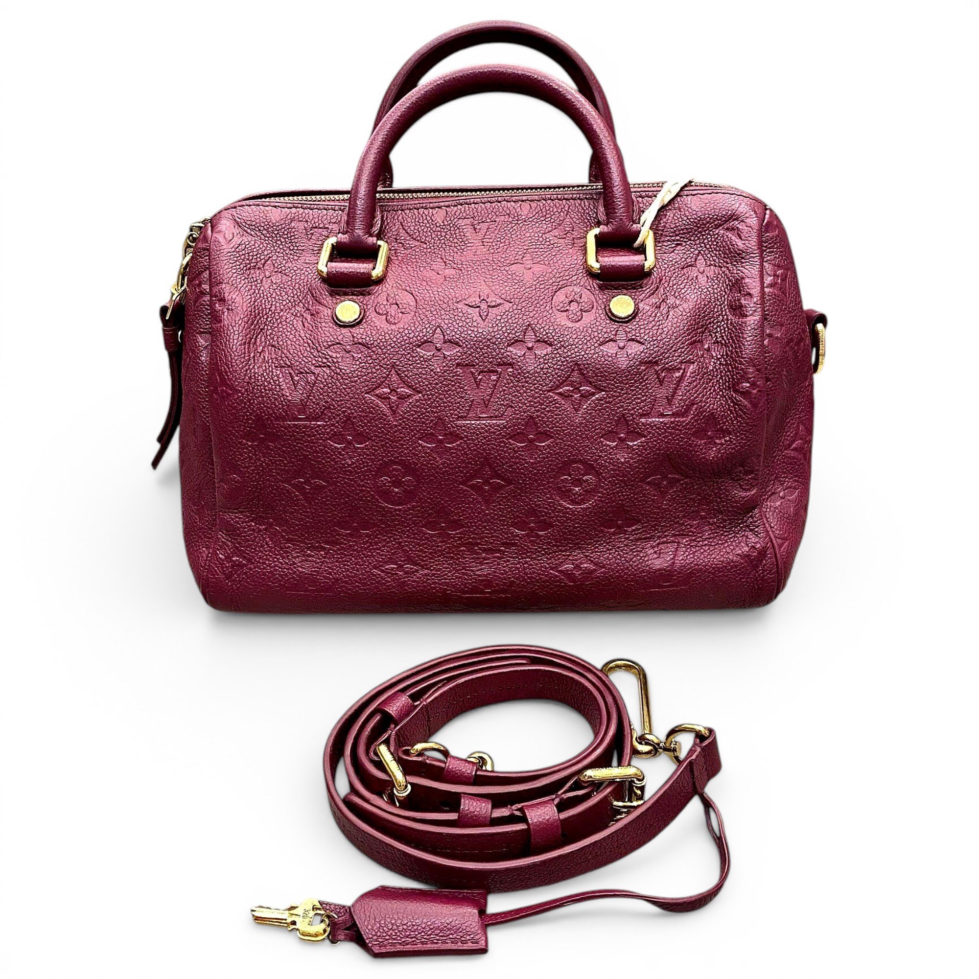 Speedy Bandoulière leather handbag