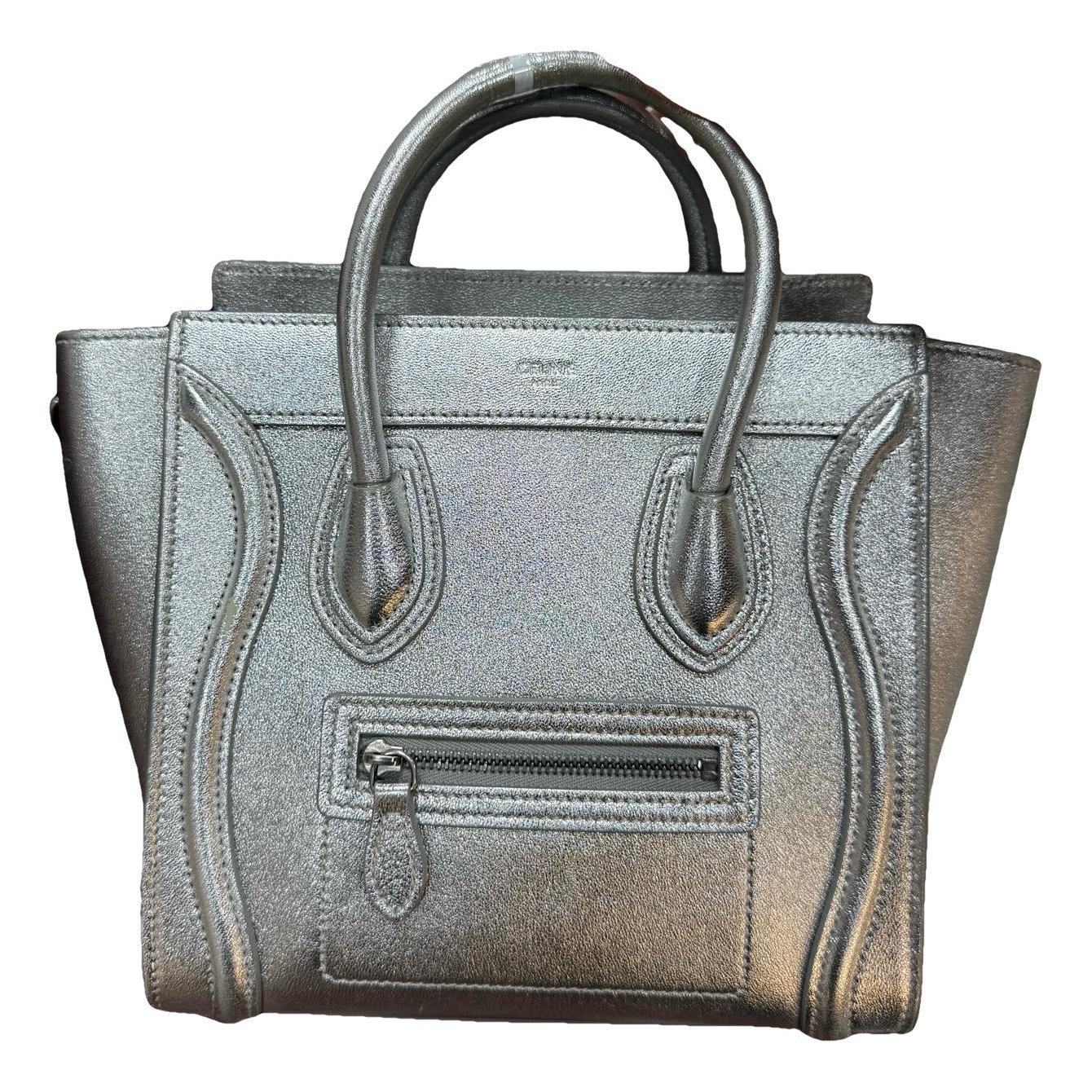 Luggage pony-style calfskin handbag