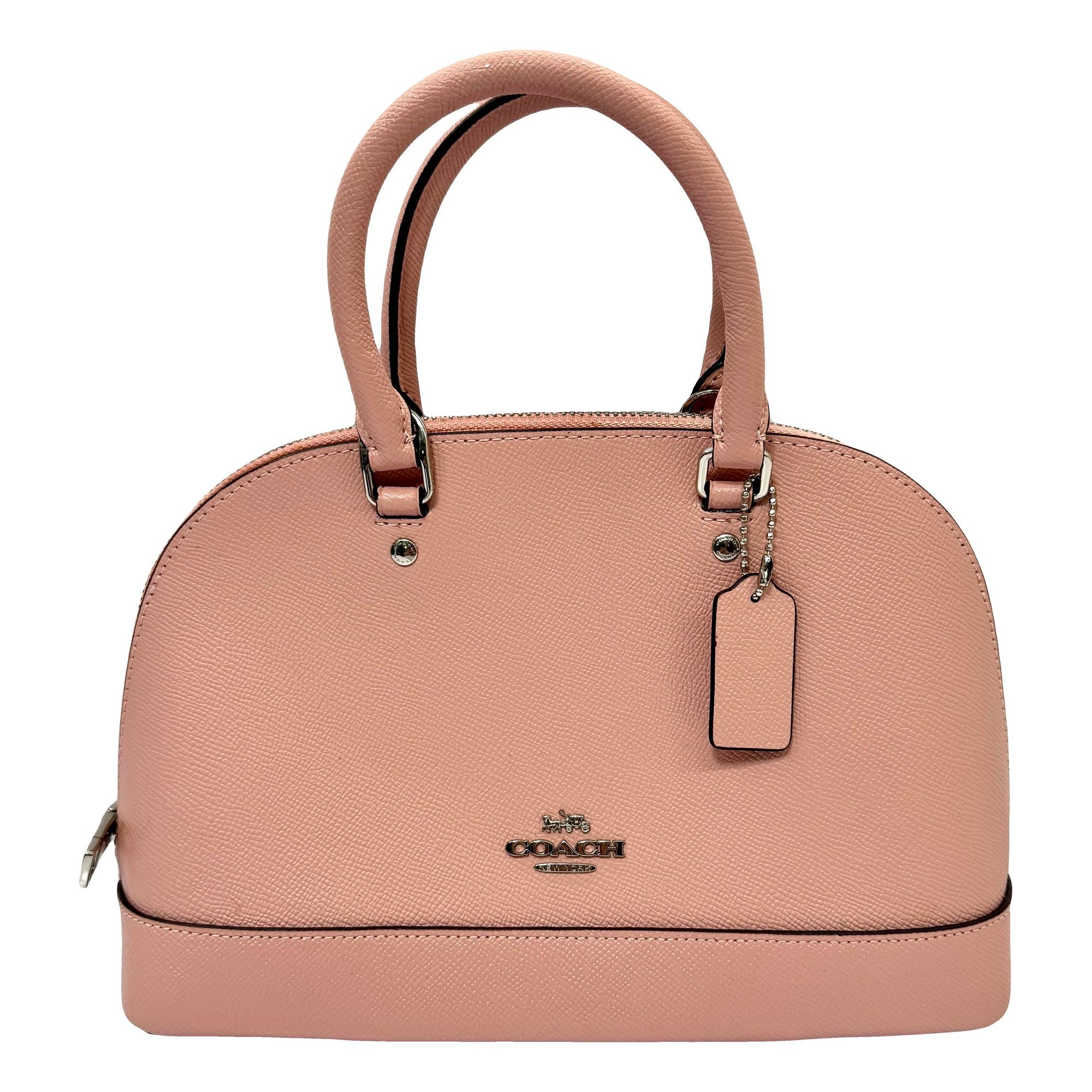 Cartable mini sierra leather handbag