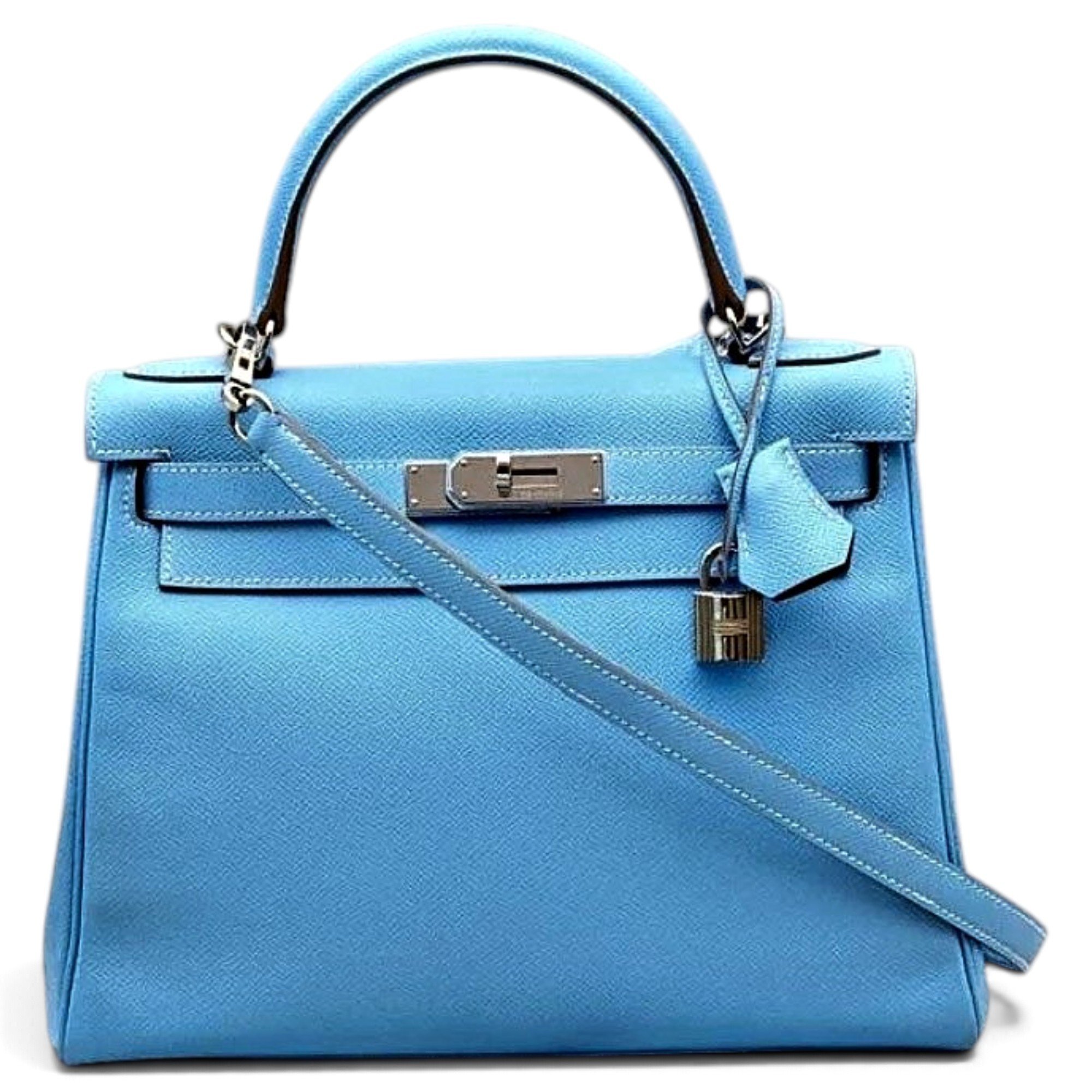 Kelly 28 leather handbag