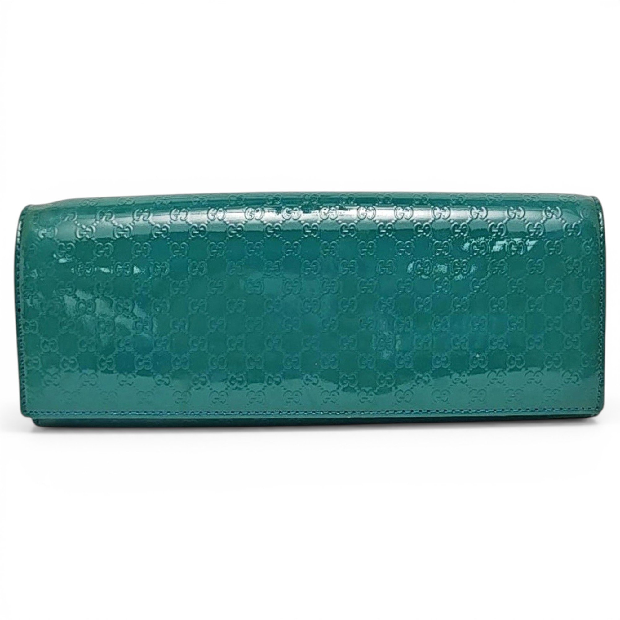 Patent leather handbag