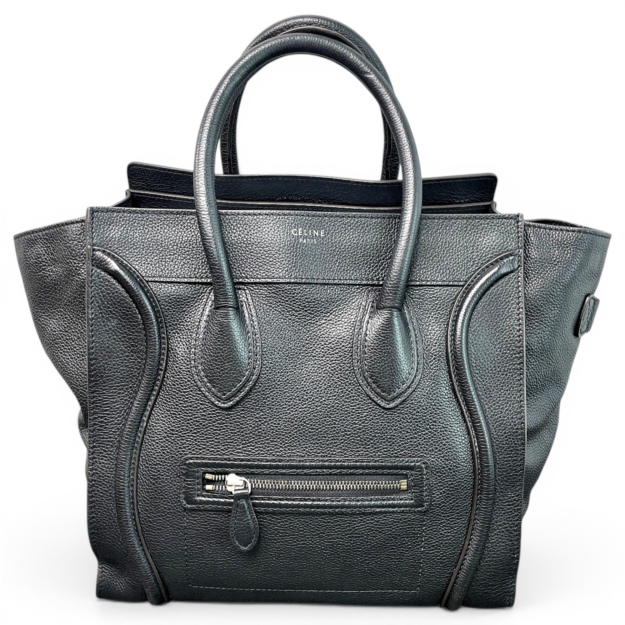 Luggage leather handbag