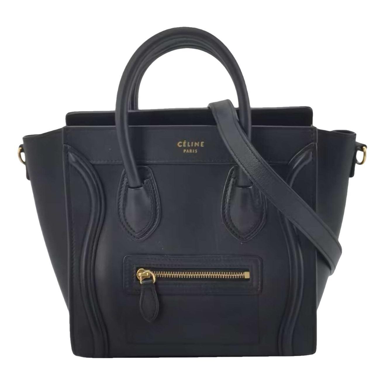 Luggage leather handbag
