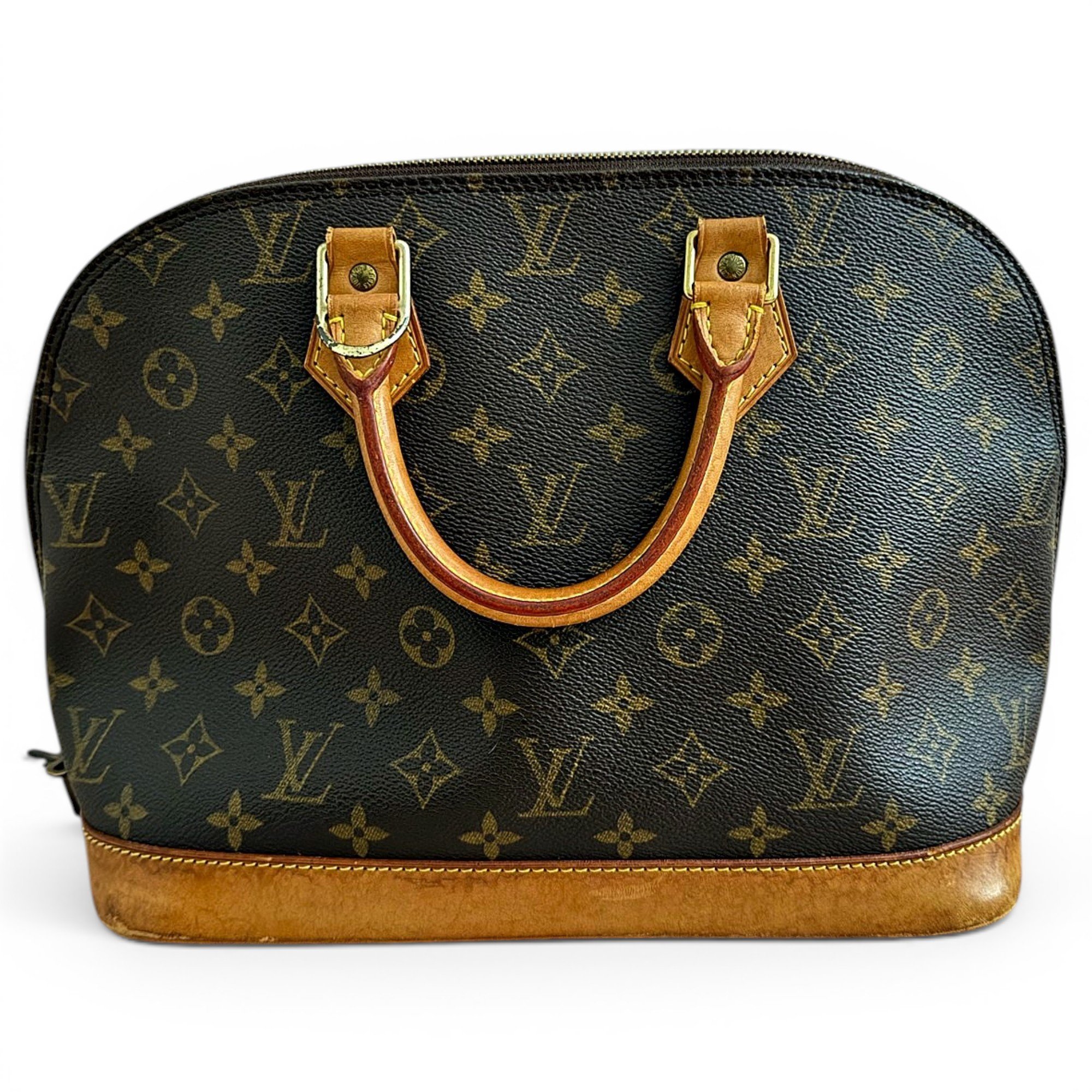 Alma leather handbag