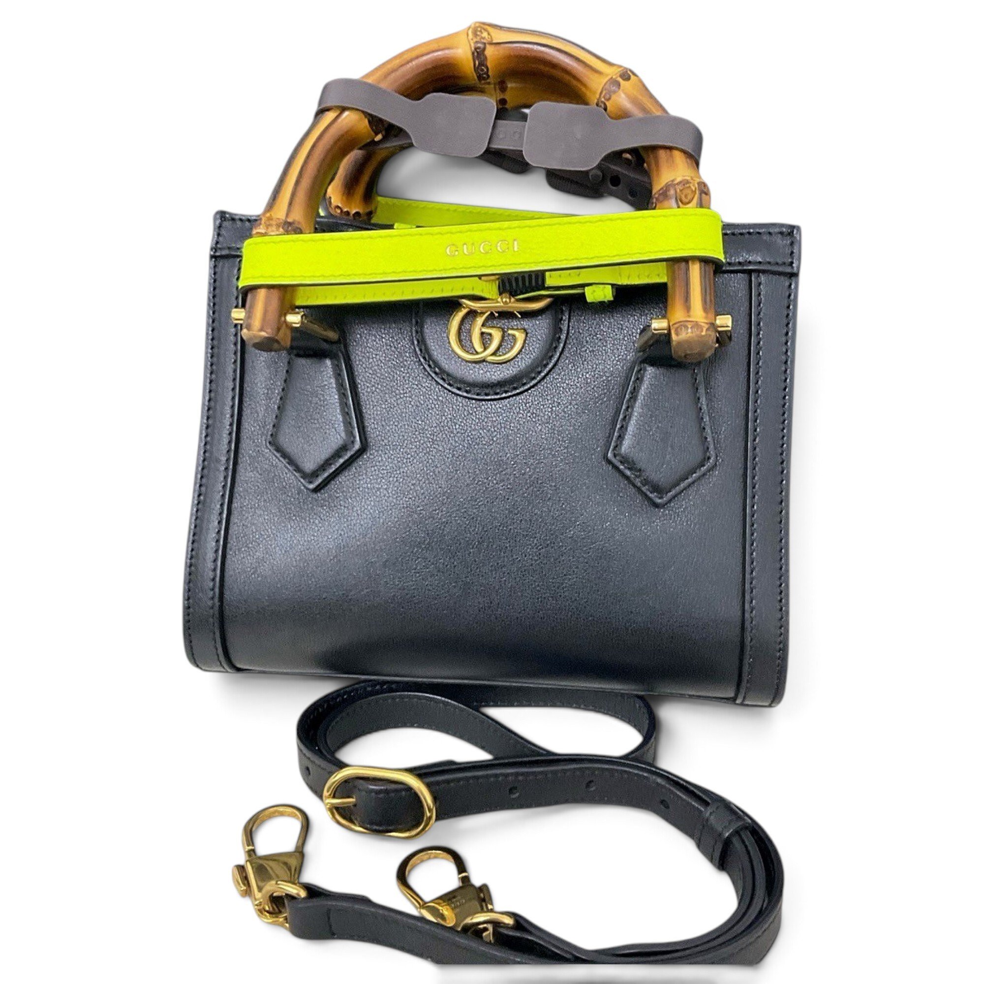 Diana Bamboo leather tote