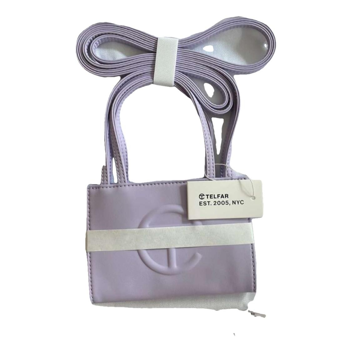 Telfar Small Shopping Bag leather tote